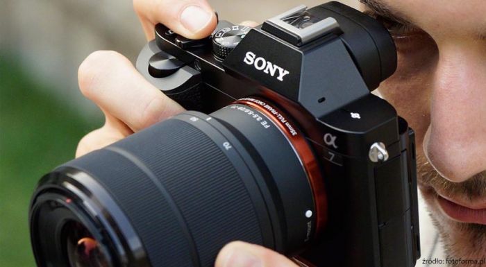 Aparat fotograficzny Sony w Fotoforma