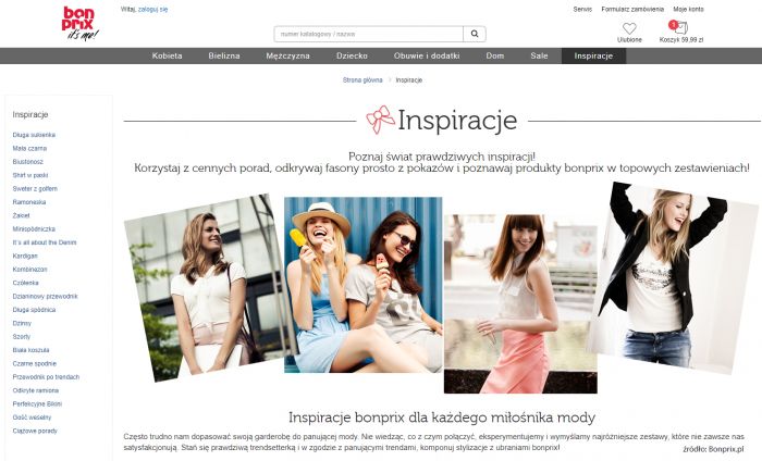 Moda i inspiracje na bonprix.pl